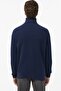Classic Fit Long Sleeve Half Zipper Men's Knitwear Sweater Navy Blue - 2