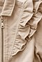 Girl's Ruffle Detailed 2-Piece Denim Set-Beige - 3