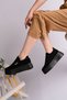 ŞNZ-K16 Thick Sole Buckled Lace-Up Sports Shoe - 4