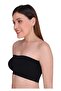 Women's Strapless Seamless Padded Bandeau Tube Top Bra, Removable Pads, Size S to 2XL - 3