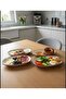 19 cm Porcelain Kayak Plate – Stylish and Multi-Purpose Serving Plate, Gift Presentation Plate, 4 Pcs - 5