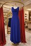 Elegant Flowing Chiffon Evening Dress 💙