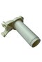 Folded Curtain Cream Hexagonal Spindle Rope Tube Reel Left - 8