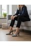 Champagne-Colored Open-Back Women's Shoes Suitable for Daily and Evening Use - 3