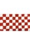Chess Dama Patterned Latex Non-Slip Base Machine Washable 2-Piece Bohemian Bath Mat 80X50 50X40 cm - 7