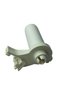 Folded Curtain Cream Hexagonal Spindle Rope Tube Reel Left
