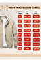 Classic Transitional Zip-Up Men's Jacket & Coat Cream - 3