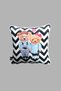 Cushion Cover 45X45 cm Teddy Bear Patterned – Babyface Fabric with White Piping and Hidden Zipper - 6
