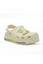 Women's Sabo Stoned Queen & Heart Detailed Orthopedic Lightweight Daily Slippers Colorful Sole Beach Pool