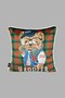 Cushion Cover 45X45 cm Teddy Bear Patterned – Babyface Fabric with White Piping and Hidden Zipper - 6