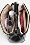 Women's 4-Compartment Lined Scholarship Handbag and Zipper Closure Handbag and Shoulder Bag - 5