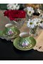 Hand Painted Palace Coffee Cup Single Piece - 3