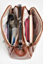 Women's 4-Compartment Lined Scholarship Handbag and Zipper Closure Handbag and Shoulder Bag - 5