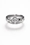 Gold Color Stainless Steel Stone Ring - 2