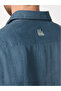 The Breakwater Teal Linen Shirt Comfort Fit - 6