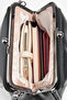 Women's 4-Compartment Lined Scholarship Handbag and Zipper Closure Handbag and Shoulder Bag - 7