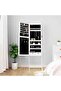 ALTA sideboard, white, 77x35x73 cm, solid pine wood - 3