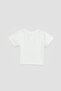 Baby Girl White Tshirt - 3