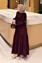 Rochie Tesettür Biritli Prune - 2