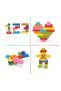 Set de Constructie Blocks Deluxe Cuburi Multicolore 100 Piese - 3