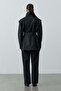 Short Trench Coat Black - 6