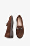 Meart Women's Genuine Leather Casual Shoes - Brown Suede - 5