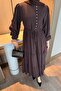 Biritli Hijab Dress Bitter Brown - 3