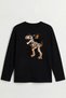 Printed Boy's Long Sleeve T-Shirt B15 - 3