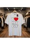 Bol Kalıp I Love My Gf Design Printed T-Shirt