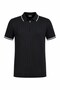Men's Zippered Polo Collar Knitwear T-Shirt Regular Fit Modern Classic