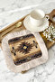 Ethnic Motif Fringed Bohemian Presentation Napkin - Geometric Bohemian Beige Brown Coaster Napkin - 8