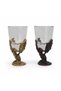 Luxury Cast Iron Dragon Design Set of 2 Zodiac Shot Glasses Collection Liquor Glass 50 ml - 5
