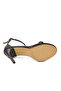 Black Stone Embroidered Thin High Heeled Women's Evening Dress Shoes 655527 Z - 5