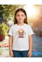 Cute Bear Rainbow Printed Short Sleeve Unisex Kids T-Shirt (4-13 Years) - 2