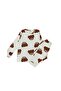 Happy Bear Baby & Kids 100% Cotton Flannel Pajama Set - 2