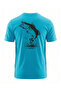 Blue Sea Bass T-Shirt -(L) - 3