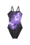 Durafast Elite ®   Cutoutfit Girls' Swimsuit - Starborne