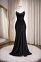 Women’s Elegant Evening Maxi Dress with Draped Bodice, Rhinestone Embellishment & Side Slit - 3
