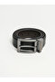 The Frontier Passage Reversible Waxed Leather Belt – Black & Seal Brown