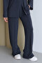 Shawl Collar Drawstring Detailed Comfortable Fit Modal Kimono Hijab Set Smoked 1179 - 4