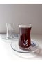 2’li Mavi Çiçekli Çay Seti
