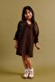 Girl's Buttoned Belted Short Sleeve Trench Coat Dress – Special Occasion Combination - 6