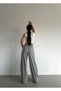 Elastic Waist Wide Leg Palazzo Trousers - 3