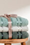Pera 3-Piece 100% Cotton Towel Set |   Bath Towel |   Bag with Contents, Dowry Gift, Gift Item |   70X140 cm - 2
