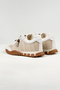 Tokyo - 193-1 Women's Straw Sneaker with Suede Details and Beaded Calla - 3