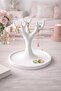 Stylish Minimal Jewelry Tree – Desktop Decorative Jewelry Stand Organizer |   Necklace Earring Hanger White - 3