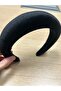 Women's High Domed Velvet Black Crown - 2