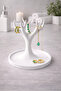 Stylish Minimal Jewelry Tree – Desktop Decorative Jewelry Stand Organizer |   Necklace Earring Hanger White - 2