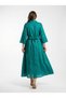 Rochie din bumbac satinat brodat manual - 2