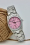 All Steel Women's Wristwatch, Waterproof , Pink Women's Wristwatch - 2